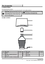 Предварительный просмотр 3 страницы HAMPTON BAY PARKWOOD HDP06523CON Use And Care Manual