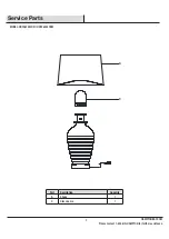 Предварительный просмотр 7 страницы HAMPTON BAY PARKWOOD HDP06523CON Use And Care Manual