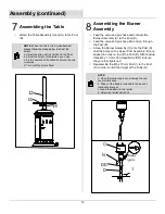 Preview for 10 page of HAMPTON BAY PG139HDS Use And Care Manual