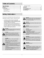 Preview for 2 page of HAMPTON BAY PG171H-B Use And Care Manual