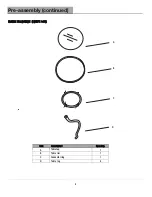 Предварительный просмотр 4 страницы HAMPTON BAY PIN OAK D11309-3PC Use And Care Manual