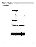 Preview for 4 page of HAMPTON BAY POSADA 153-120-7D Use And Care Manual