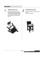 Preview for 5 page of HAMPTON BAY RAYNHAM BISTRO CHAIR Use And Care Manual