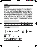 Preview for 3 page of HAMPTON BAY RDB9144-BN Use And Care Manual