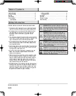 Preview for 2 page of HAMPTON BAY RDB9144-WH Use And Care Manual