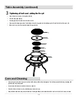 Preview for 15 page of HAMPTON BAY REDWOOD VALLEY FSS60428RSP Use And Care Manual