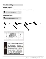 Preview for 3 page of HAMPTON BAY REDWOOD VALLEY FSS60428RST Use And Care Manual