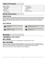 Preview for 2 page of HAMPTON BAY RIVERBROOK YJAUC-171-SRB Use And Care Manual