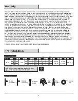 Preview for 4 page of HAMPTON BAY ROANOKE YG216-MWH Use And Care Manual