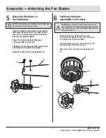 Предварительный просмотр 11 страницы HAMPTON BAY ROANOKE YG216C-NI Use And Care Manual