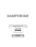 Preview for 8 page of HAMPTON BAY ROCK CLIFF STEEL WICKER FRS81146-2PK Use And Care Manual