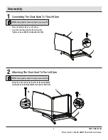 Предварительный просмотр 5 страницы HAMPTON BAY ROCK CLIFF STEEL WICKER FRS81146-2PKB Use And Care Manual