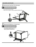 Предварительный просмотр 6 страницы HAMPTON BAY ROCK CLIFF STEEL WICKER FRS81146-2PKB Use And Care Manual