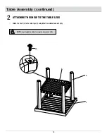 Preview for 14 page of HAMPTON BAY SAUNTERA FRS80750-ST Use And Care Manual