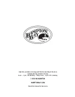 Preview for 16 page of HAMPTON BAY SAUNTERA FRS80750-ST Use And Care Manual