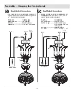 Предварительный просмотр 10 страницы HAMPTON BAY SEAPORT II YG991-MBK Use And Care Manual