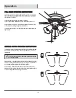 Preview for 14 page of HAMPTON BAY SINCLAIR AL958-BN Use And Care Manual