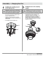 Preview for 9 page of HAMPTON BAY SINCLAIR AL958-TB Use And Care Manual