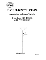 Preview for 17 page of HAMPTON BAY SKU 284-588 Instruction Manual