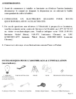 Предварительный просмотр 19 страницы HAMPTON BAY SKU 549-831 Instruction Manual