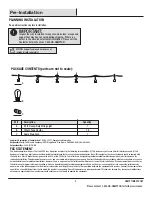 Preview for 3 page of HAMPTON BAY SL24-12/FIL/HD Use And Care Manual