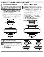 Предварительный просмотр 12 страницы HAMPTON BAY SOUTHWIND Use And Care Manual