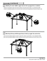 Preview for 10 page of HAMPTON BAY SPENCER HILL GG-11076-AAP Use And Care Manual