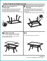 Preview for 7 page of HAMPTON BAY St. Lucia 4 Piece Deep Seating Set... Use And Care Manual