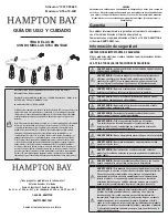 Preview for 3 page of HAMPTON BAY ST64-12-24B Use And Care Manual