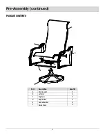 Preview for 4 page of HAMPTON BAY STATESVILLE FCM70366CS-2PK Use And Care Manual