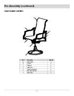 Preview for 4 page of HAMPTON BAY STATESVILLE FCS70357CS-ST Use And Care Manual