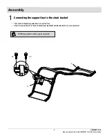 Preview for 5 page of HAMPTON BAY Statesville Swivel Dining Chair FCS70357CS-2PK Use And Care Manual