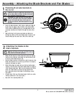 Preview for 9 page of HAMPTON BAY STONERIDGE 51973 Use And Care Manual