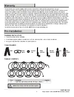 Предварительный просмотр 3 страницы HAMPTON BAY STR-BA5 Use And Care Manual