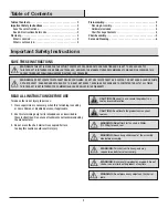 Preview for 2 page of HAMPTON BAY StyleWell FRS60745-ST-1 Use And Care Manual