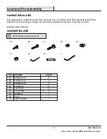 Preview for 9 page of HAMPTON BAY SUNNYMEAD FRN-313982 Use And Care Manual