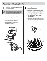 Предварительный просмотр 8 страницы HAMPTON BAY SW19129-A ORB Use And Care Manual