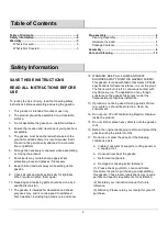 Preview for 2 page of HAMPTON BAY SY21020501A-C Use And Care Manual