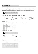 Preview for 4 page of HAMPTON BAY SY21020501A-C Use And Care Manual