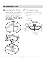 Preview for 8 page of HAMPTON BAY SY21020501A-C Use And Care Manual