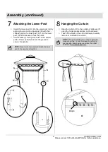 Preview for 9 page of HAMPTON BAY SY21020501A-C Use And Care Manual