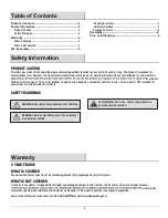 Preview for 2 page of HAMPTON BAY TACANA FTA30283D Use And Care Manual