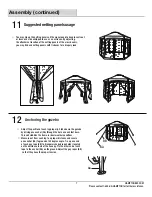 Preview for 7 page of HAMPTON BAY TACOMA 5JGZ1285-WN Use And Care Manual