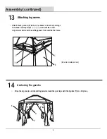 Preview for 8 page of HAMPTON BAY TACOMA 5JGZ1285-WN Use And Care Manual