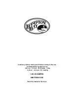Preview for 11 page of HAMPTON BAY TACOMA 5JGZ1285-WN Use And Care Manual