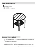 Preview for 7 page of HAMPTON BAY TQ562O Use And Care Manual