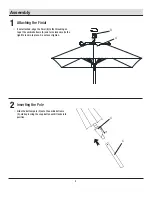 Предварительный просмотр 4 страницы HAMPTON BAY UMB-921130 Use And Care Manual