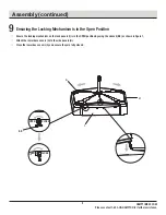 Предварительный просмотр 9 страницы HAMPTON BAY UXM037008C Use And Care Manual