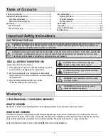 Preview for 2 page of HAMPTON BAY UXM05205A-Red Use And Care Manual