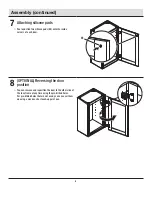 Preview for 8 page of HAMPTON BAY W1236 Use And Care Manual